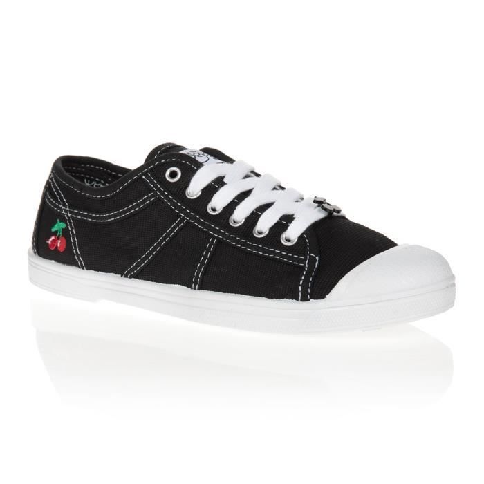 LE TEMPS DES CERISES - Baskets femmes - Basic 02 Noir