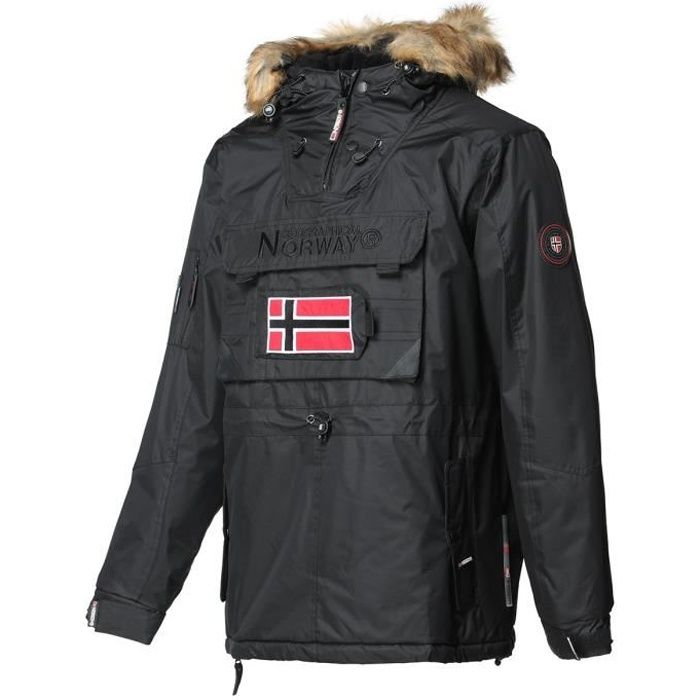 GEOGRAPHICAL NORWAY Parka Barbier New 001 - Homme - Noir