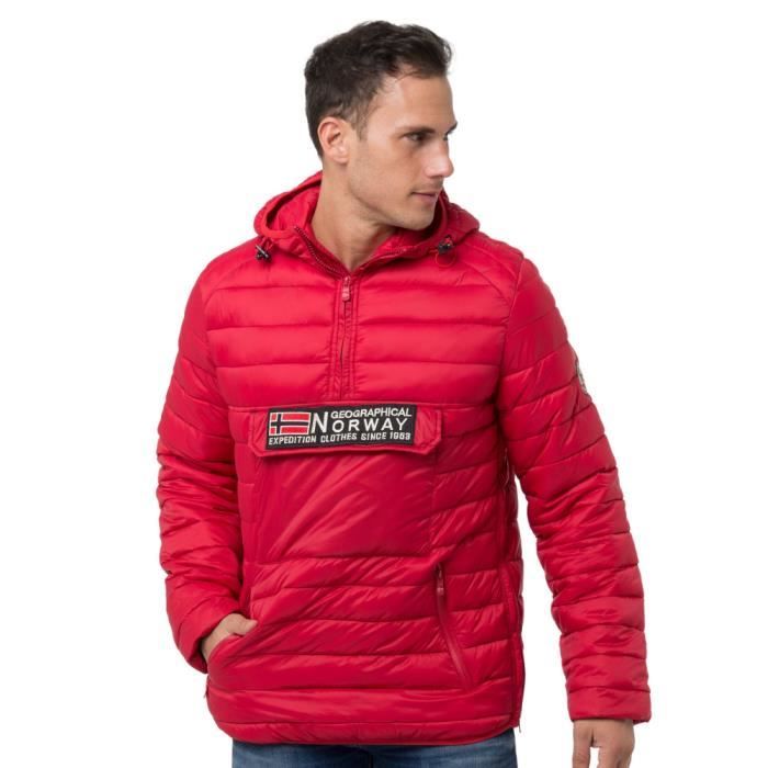 GEOGRAPHICAL NORWAY Doudoune DUCKOVER Rouge - Homme