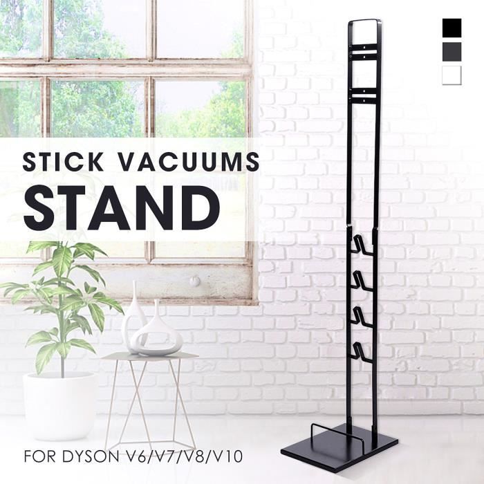 Cintre Support d'aspirateur stockage rangement Stand Noir Pour Dyson V6 V7 V8 V10