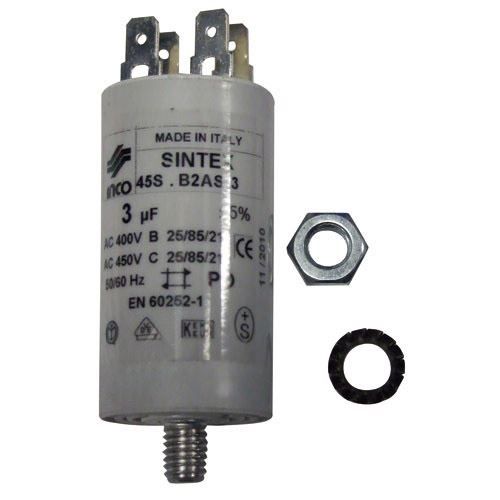 481212118129. CONDENSATEUR DE DEMARRAGE 3µF 400 V