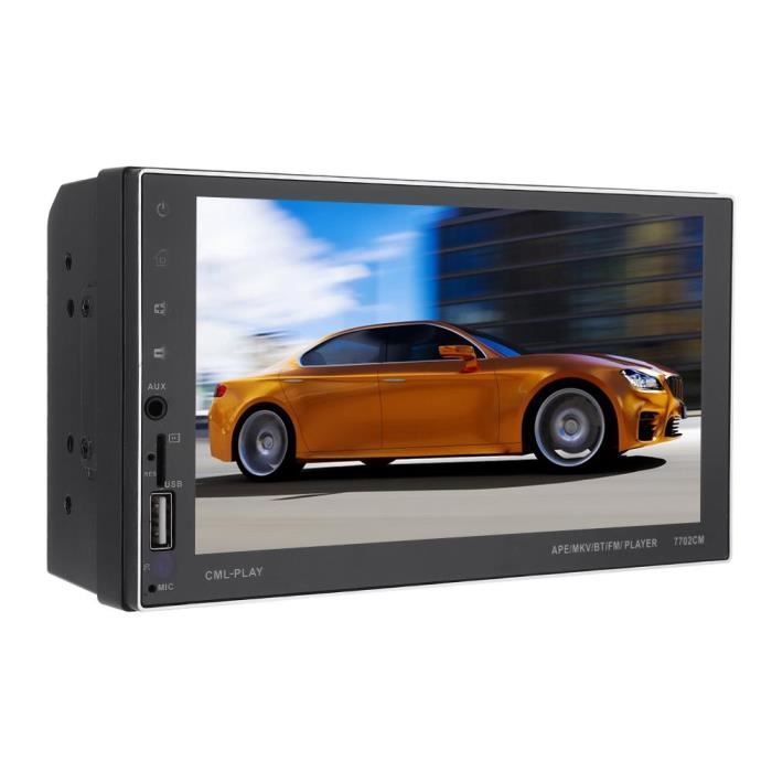YOSOO Lecteur MP5 7702CM 7.0 'HD voiture stéréo MP5 Player GPS Navigation mains libres