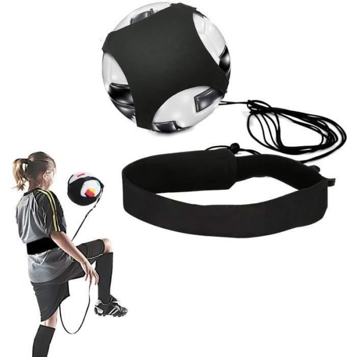 ZA12525-Football Kick Entraîneur Solo Entraînement Pratique de Contrôle de l'Aide à la Formation Ceinture Réglable pour Enfants Ad