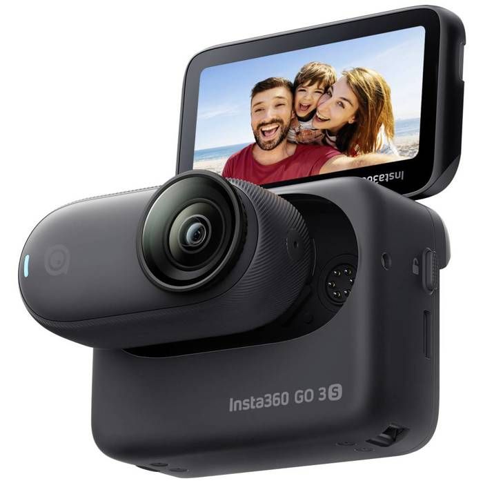 Caméra sport 4K - INSTA360 - GO 3S - 64GB - Ultra-légère - Bluetooth - Résistant aux éclaboussures