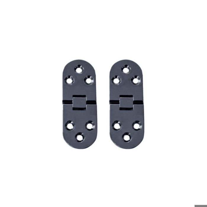 2 Pièces Charnières de Table Pliantes Plat Porte Cabinet Pliable Charnières Alliage Zinc Charniere Porte Placard Round Edge