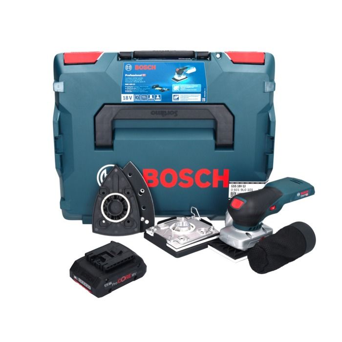 Ponceuse Orbitale Sans Fil Bosch GSS 18V 13 Batterie 18V Légère et Maniable