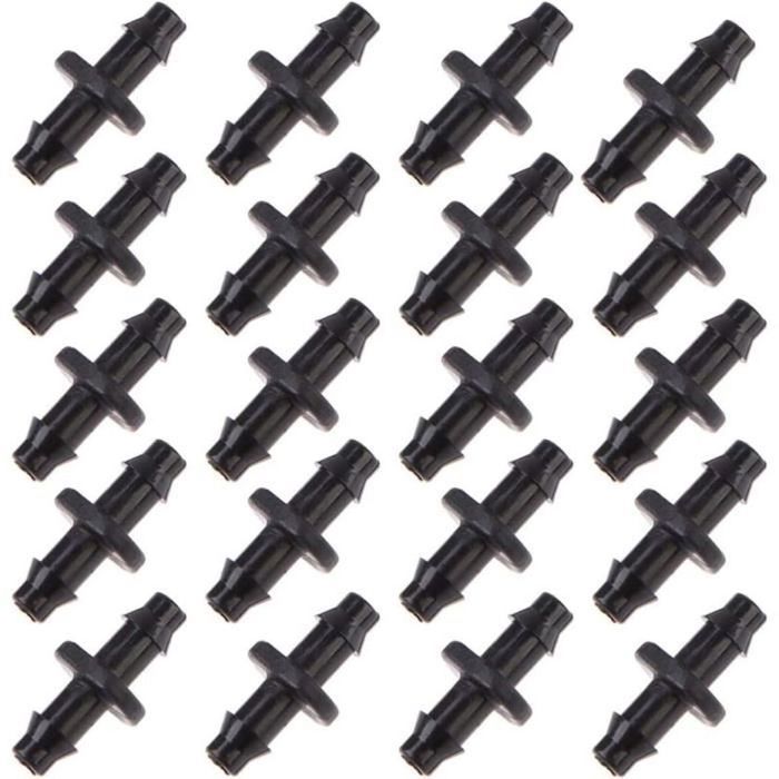 YOSOO Raccords en T barbelés 100 pièces 4/7 connecteur de tuyau