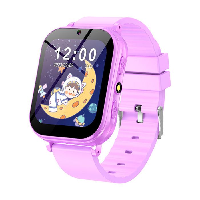Montre connectée - EINNENFFER - Violet - Éducative - Autonomie 7-14 jours - Caméra HD