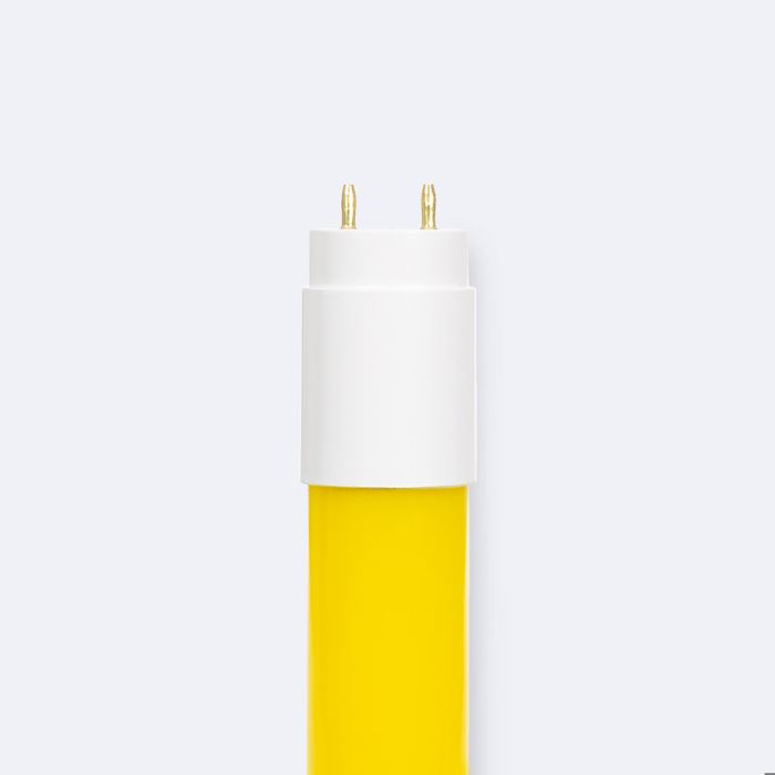Tube LED T8 G13 120cm PC Couleurs 18W Individuel Jaune