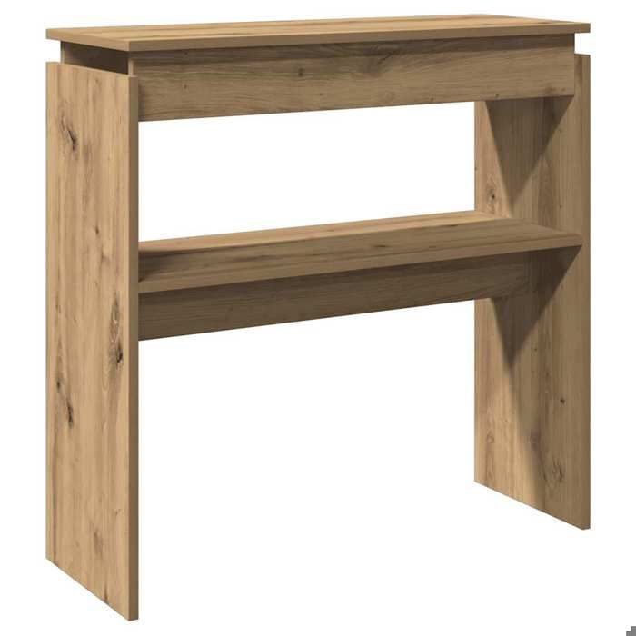 JILLS - Console Meuble - charge 20 kg - Table console - VIDAXL - chêne artisanal 80x30x80cm - Bois dingénierie OCT12327188