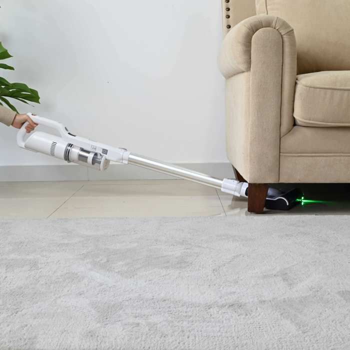 Aspirateur Balai sans Fil - MIUI-V3- 14kPa - 40min Autonomie - brosse à rouleau anti enchevêtrement Technologie Greeneye - Miui