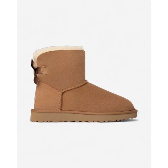 Ugg UGG Mini Bailey Bow II Chestnut (Womens)
