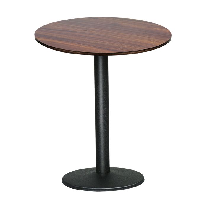 KEDIA Table a Manger60*60*75cmStyle IndustrielChant Couleur Boispeu EncombrantFacile à AssemblerGrande Capacité de Charge
