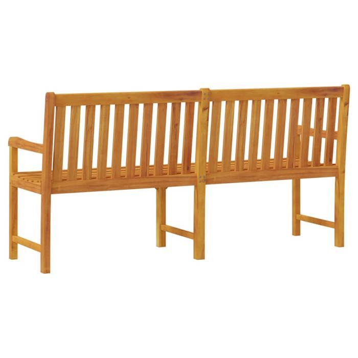 Banc de jardin 180 cm Bois solide dacacia_2 ans garantie_38049