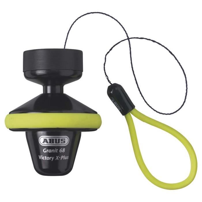 Antivol ABUS Granit Victory X Plus 68 Roll Up - Noir - Vélo loisir - Adulte - Mixte