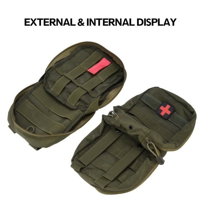 Sac à Dos Premiers Secours 20 L Trauma – Étanche Multicouches Pour Randonnée, Secours & Terrain