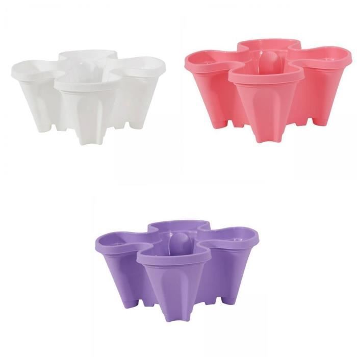 Jardinière Fraises 29 Litres 6 Poches Latérales - Pot Plantation Tissu Non Tissé Portable Pour Jardin Balcon