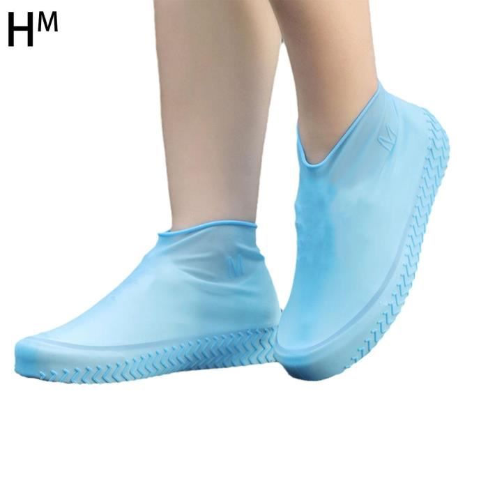 Couvre-chaussures Imperméables Réutilisables Antidérapants Pour