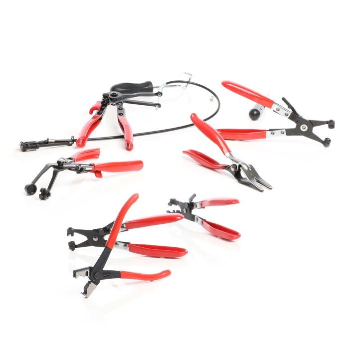 Ensemble de pinces pour colliers de serrage - DILWE - Lot de 10 - Métal