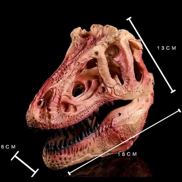 Crâne De T-Rex Grandeur Nature – Sculpture Résine Pour Déco Maison/bureau