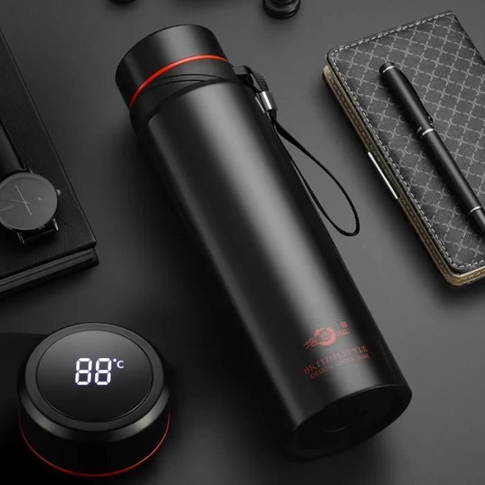 Fjbottle Gourde thermique en acier inoxydable Sport, 600 ml / 1200 ml