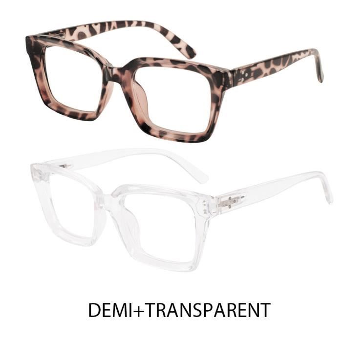 OKH Lot De 3 Lunettes De Lecture Homme Anti Lumière Bleue - Monture Métal Rectangulaire, Charnières à Ressort, Protection Anti-Fatigue Et Maux De Tête