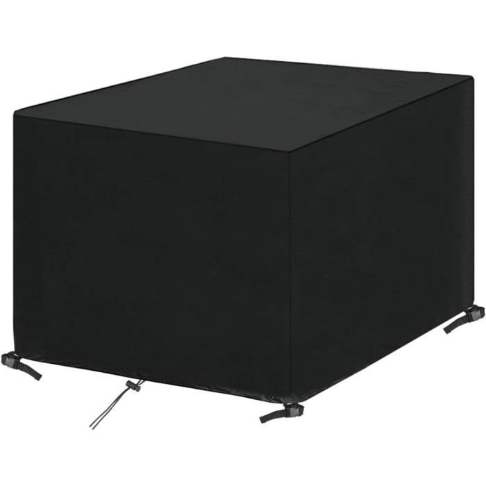 Housse De Protection Pour Salon De Jardin - 283x130x70cm - Tissu Oxford 420D Imperméable Et Anti-UV - Avec Cordon De Serrage