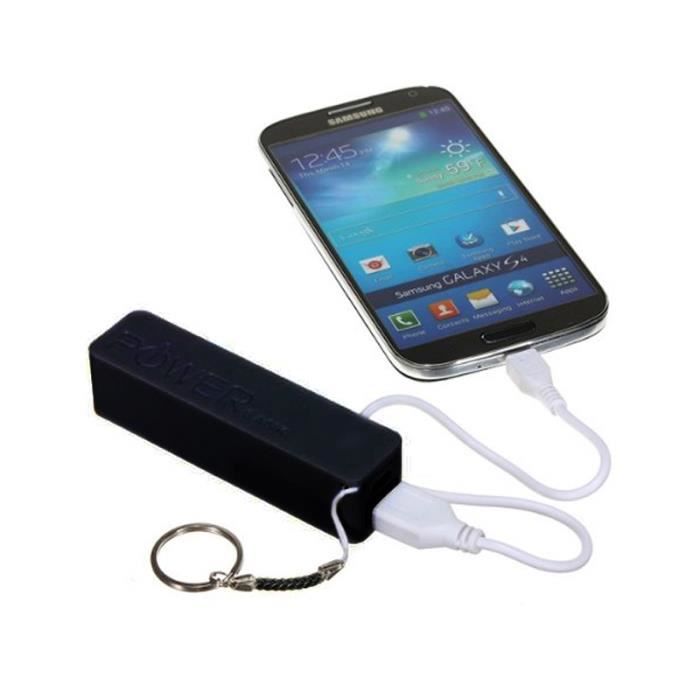 Batterie externe 2600 mah carrée pour Wiko (noir) Cdiscount Téléphonie