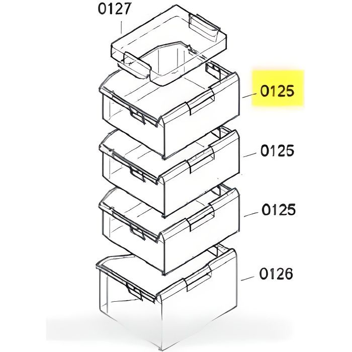 BOSCH Tiroir congelation - vue 3