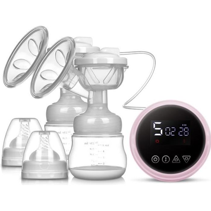 Tire Lait Electrique, 2 Pièces Tire Lait Mumgaroo Avec écran LCD, Tire