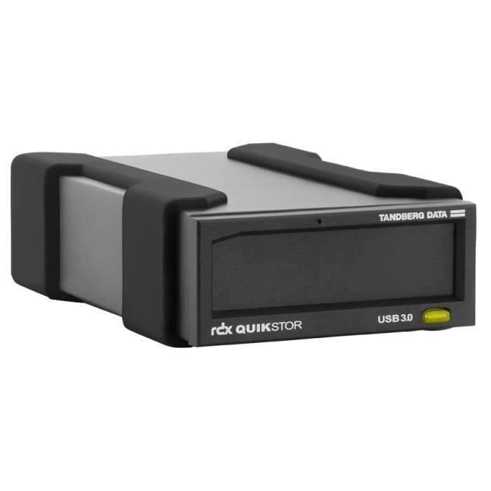 TANDBERG DATA Cartouche disque dur Overland RDX QuikStor 8863-RDX - Externe - 1 To - Noir - USB 3.0