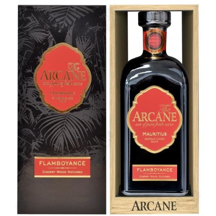 THE ARCANE SINGLE CASK RHUM CERISIER BOIS DE CERISIER FLAMBOYACE AFFINE ...