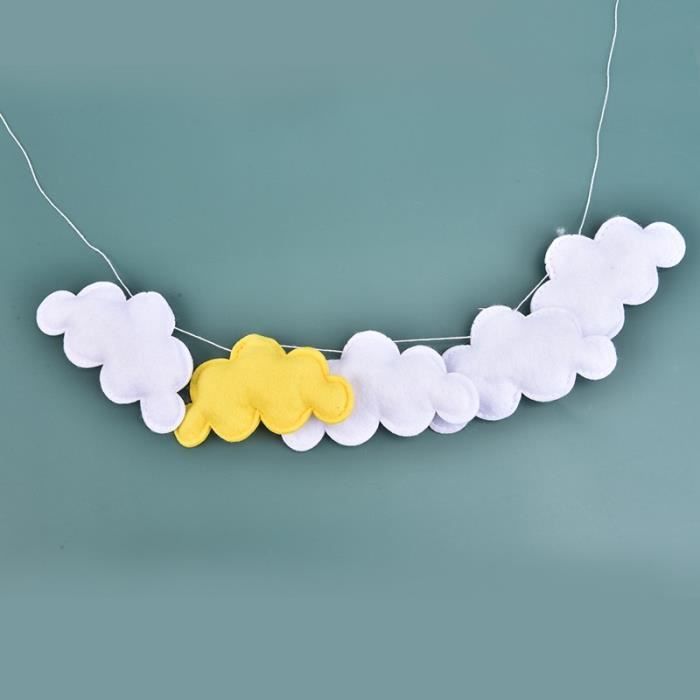 YeahiBaby - Décoration Lanterne Montgolfière Papier 3D | Guirlande Nuage | Pour Mariage, Anniversaire, Baby Shower
