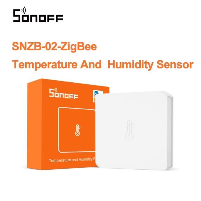 Sonoff SNZB-02 - Capteur de température et d'humidité ZigBee 