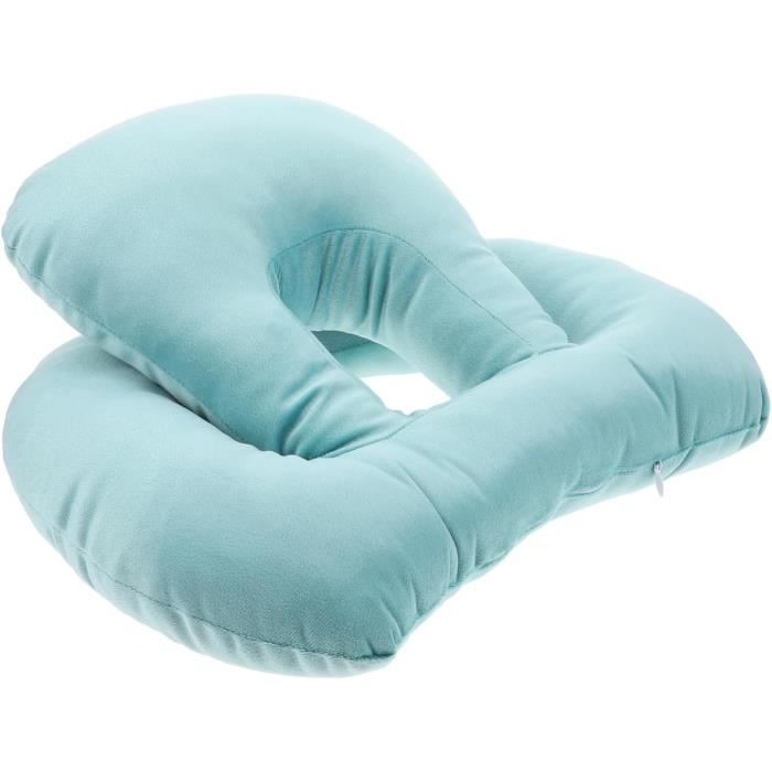 Coussin De Voyage Gonflable Pour Tête, Cou Et Menton - Avion, Voiture, Bureau