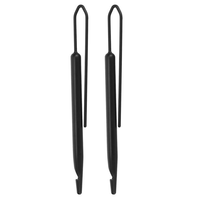 Qiilu Crochet à Crochet Pour Dreadlocks à Double Extrémité Outil De