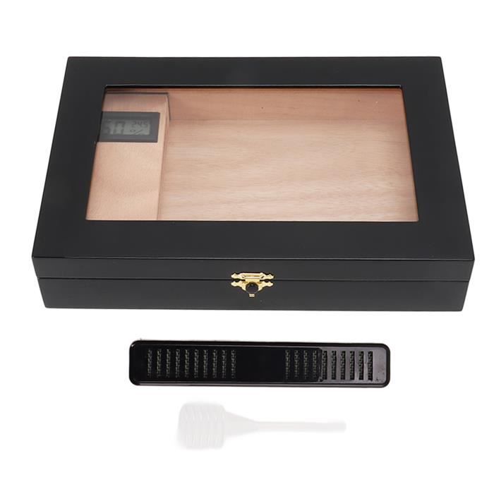 Humidificateur Pour Cave à Cigares Slege - Système 3 Voies, Maintient 70-74% D'humidité, Pour Petites à Grandes Caves, Facile à Utiliser