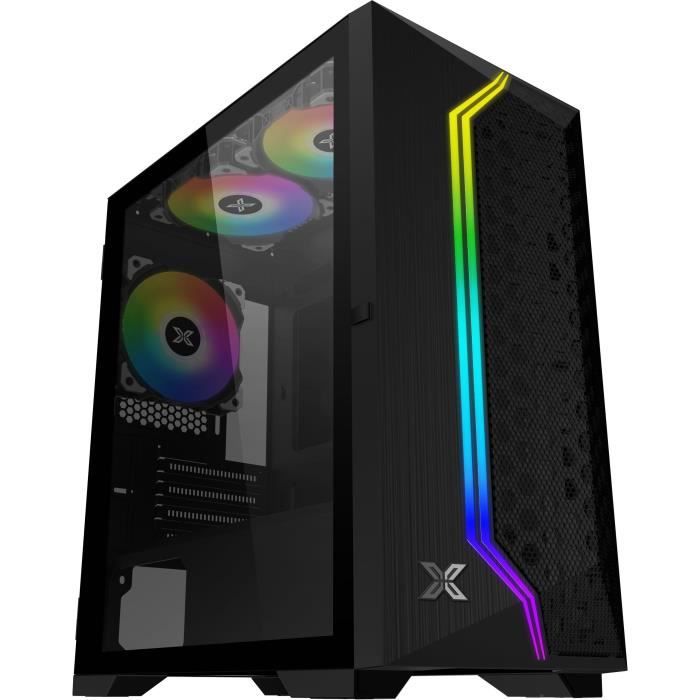 XIGMATEK - Gemini II RGB - Boîtier PC - Mini Tour - Noir (EN48649) Reconditionné - Xigmatek reconditionné disponible sur Cdiscount Seconde Vie