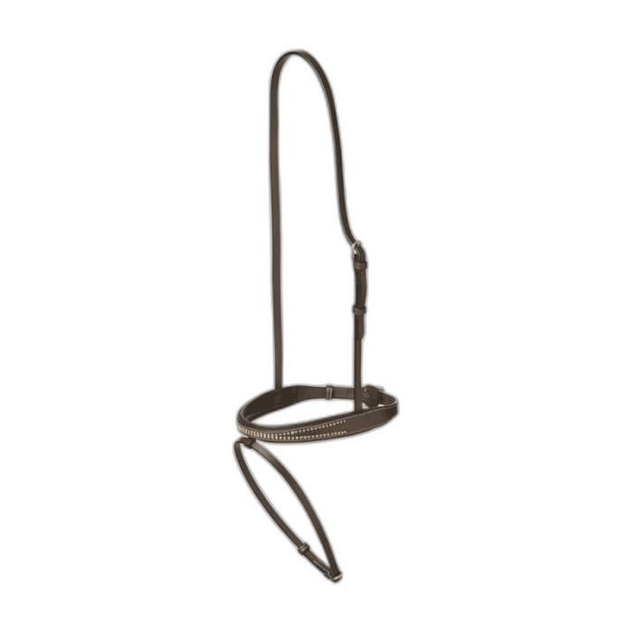 Harnais De Conduite En Cuir Pour Cheval Taille Réelle - Couleur Marron Havane - Neuf