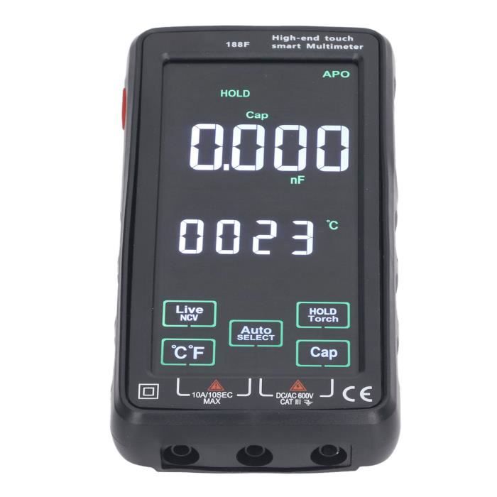 Oscilloscope à écran Couleur Portable Et Multimètre Numérique