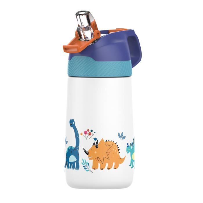 Avis / test - FJbottle Gourde Enfant inox avec paille - Reutilisable sans  BPA - Bouteille Isotherme de sport - 550ml-710ml pour fille - femme -  AUCUNE - Prix