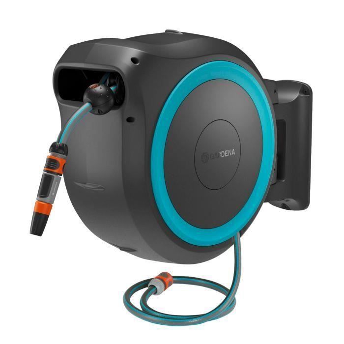 Dévidoir mural GARDENA PowerRoll P4A Longueur 35 Tuyau 13 mm
