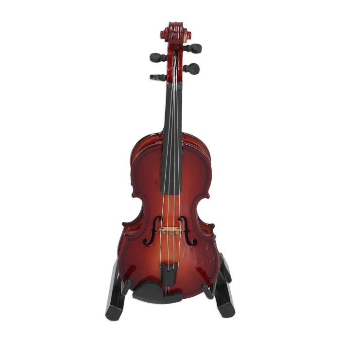 GOTOTOP Mini Instruments de musique Modèle de violon Mini instrument de