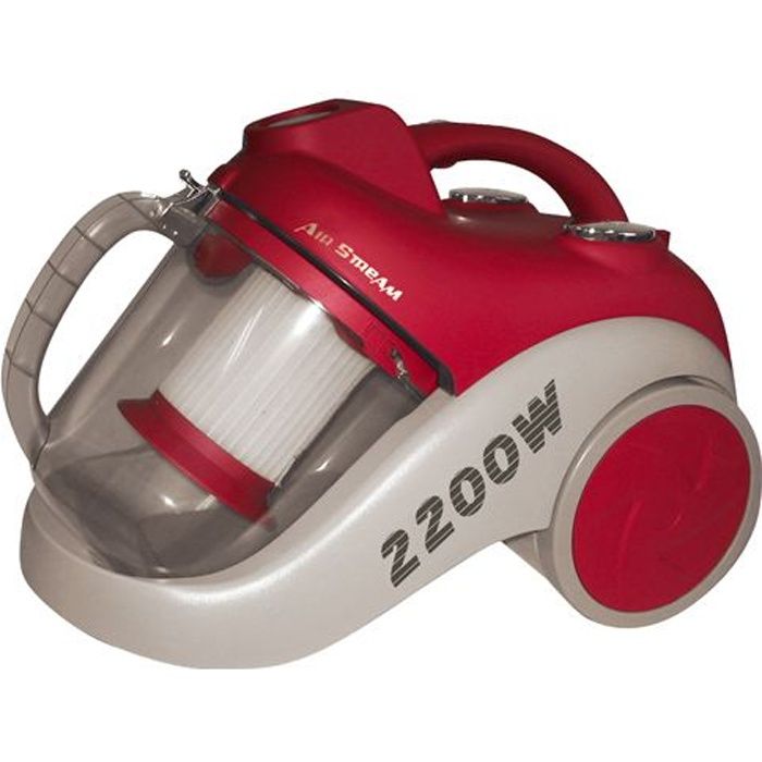 ASPIRATEUR SANS SAC CYCLONIQUE 2200W TC801 ROUGE