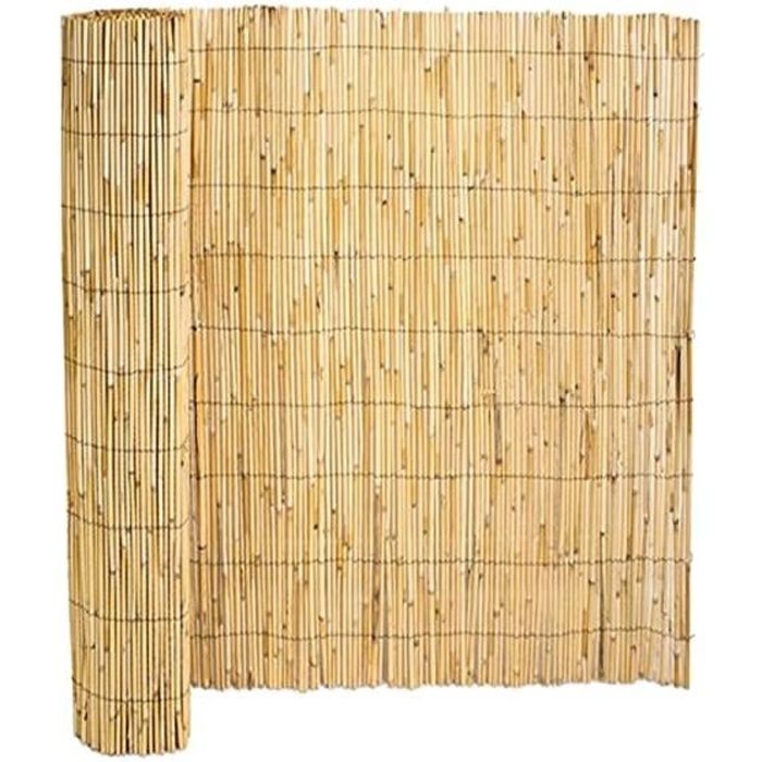 Canisse en bambou, clôture de jardin, couverture de protection - Longueur 500 x Profondeur 150 cm -JUANIO-