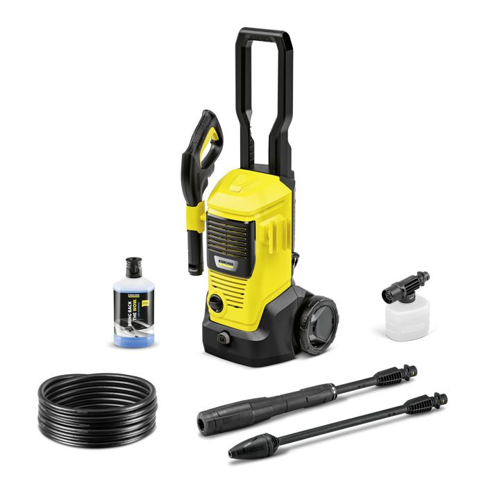 Nettoyeur haute pression KARCHER K 4 FJ 130 bars 420 /h canon à détergent