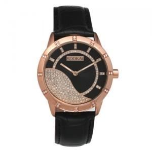 Montre Femme KOOKAĨ Neuve - Bracelet Cuir Vieilli, Mouvement à Quartz