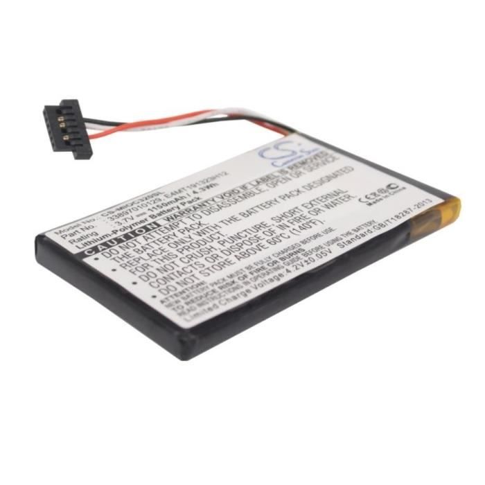 Batterie Gps Batterie GPS Mio E4MT191323H12 Cdiscount Auto