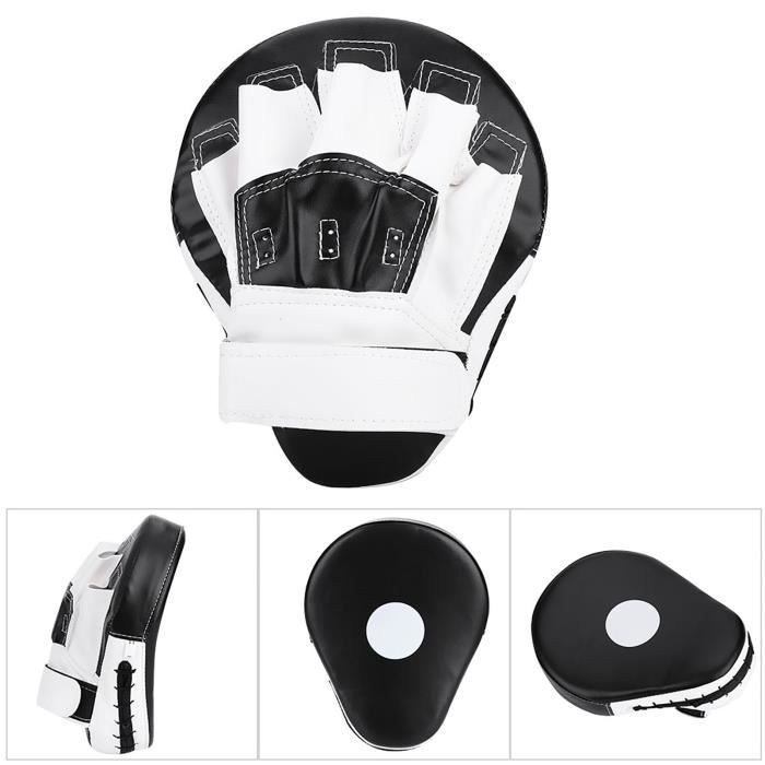 Gants d'entraînement MMA - RDX - Mitaines Boxe - Noir - Rembourrage