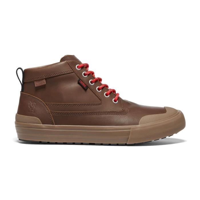 CHROME Basket Industries Storm - CHROME - Marron - Cuir - Lacets - Mixte
